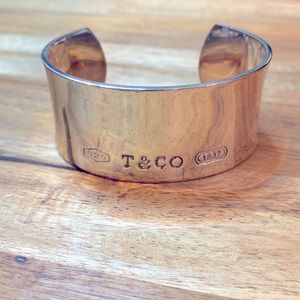 925 T&Co 1837 Silver Cuff Bangle